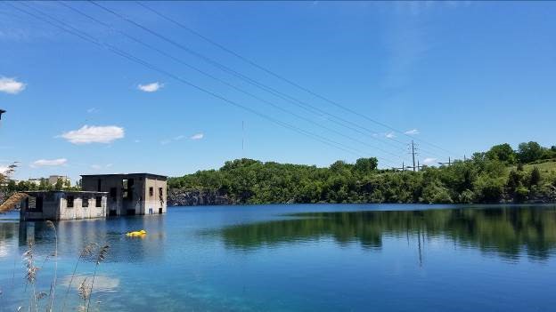 View of Quarry Pond